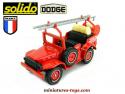 Le Dodge 4x4 WC56 dévidoir pompiers Solido en miniature au 1/50e