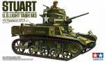 La maquette du char américain Stuart M3 par Tamiya au 1/35e sans figurine