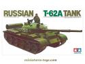 La maquette du char russe T62A par Tamiya au 1/35e sans figurine