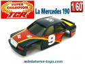 La caisse interchangeable de la Mercedes 190 miniature TCR Slot car