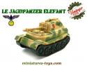 Le Jagdpanzer Elefant en miniatures jouet par TT au 1/75e