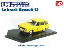 La Renault 12 break de la Poste en miniature par Universal Hobbies au 1/43e