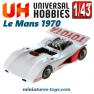 La Toyota 7 Le Mans 1970 miniature par Universal Hobbies au 1/43e