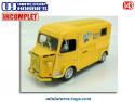 Le Citroën H des PTT en miniature par Universal Hobbies au 1/43e incomplet