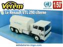 Le camion citerne militaire Renault VTL 290 UN miniature par Verem au 1/50e