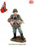 La figurine métal du soldat de la Waffen SS en 1945 au 1/32e