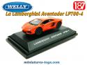 La Lamborghini Aventador LP700-4 en voiture miniature par Welly au 1/87e