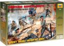 La boite d'infanterie de marins russes WW II par Zvezda au 1/35e