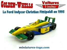 La voiture de course Ford Indycar miniature par Golden Whells au 1/64e