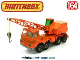 Le camion grue Scammell Mobile Crane miniature de Lesney Matchbox au 1/60e