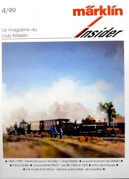 Le magazine du club Marklin Insider de trains miniatures n°4/99