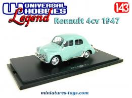 La Renault 4cv de 1947 en miniature par Universal Hobbies Legend au 1/43e