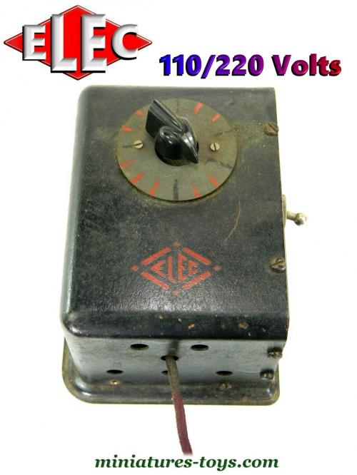 Le transformateur électrique 110 et 220 volts Norm-Elec Transfo de Gégé  miniatures-toys