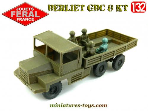 Jouet Ancien Berliet Stradair - Camion Miniature 1/57, Plastique Moulé, France 1965-70