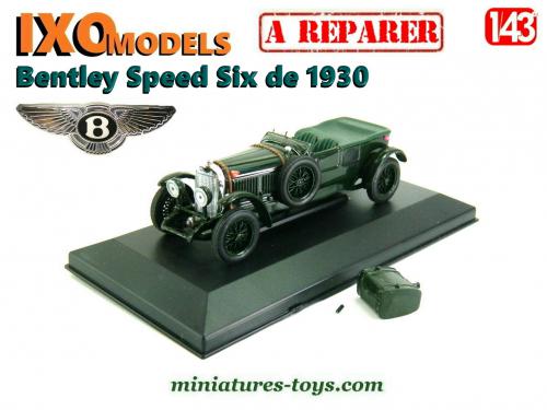 IXO 1/43 – BENTLEY Speed Six – Vainqueur Le Mans 1930 - Little Bolide IXO 1/43 – BENTLEY Speed Six – Vainqueur Le Mans 1930 - Little Bolide
