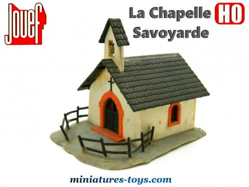 JOUEF HO 1978 MAQUETTE CHAPELLE SAVOYARDE