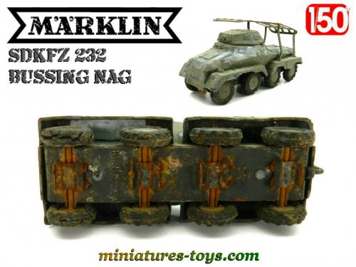 Solido Büssing-Nag S Pz Sp Wg Type GS 8x8 44/89 – Maquette Militaire 1:50 Neuve