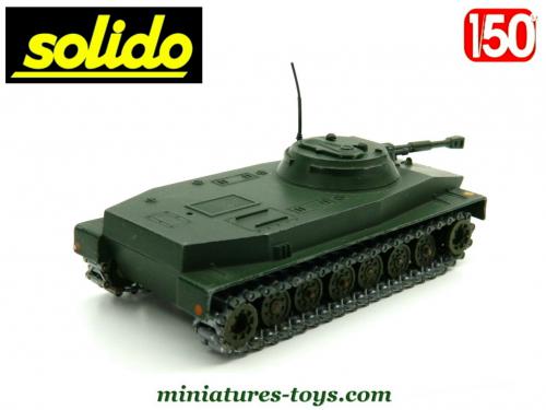 Solido Char Amphibie PT76 URSS 1/43 – Miniature Métal Vintage Modélisme