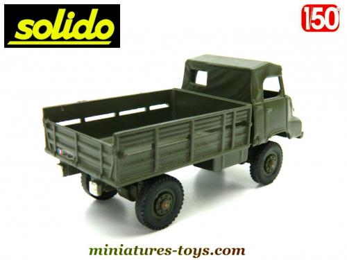 Le camion militaire Simca Unic 4x4 Marmon en miniature Solido au 1/50e  miniatures-toys