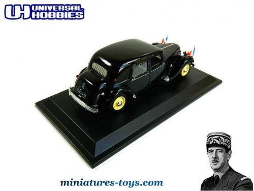 Modèle Réduit Citroën Traction 15 Six Cabriolet 1939 - Échelle 1/43 Atlas - Occasion