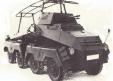 Le Sdkfz 232 Bussing Nag brun en miniature de Solido Overlord 1989 au 1/50e