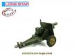 Le canon 25 Pounder en miniature de Lone Star au 1/32e