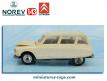 Le break Ami 6 Citroën en miniature de Norev au 1/43e
